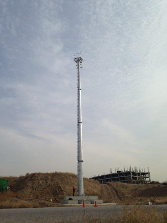 Eryaman 30MT prekast temelli monopole